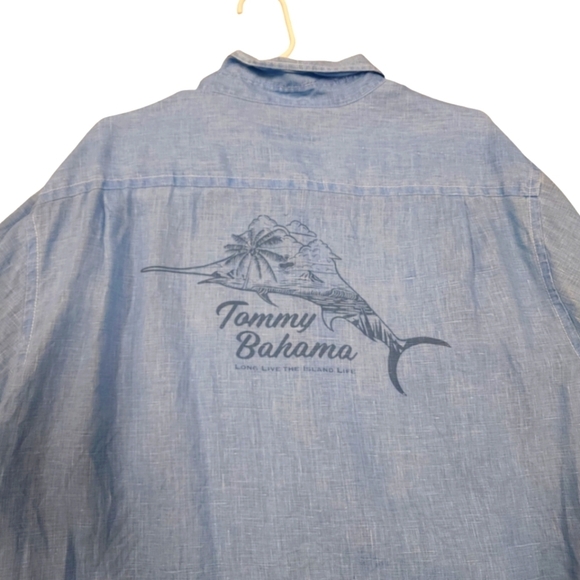 Tommy Bahama Linen Long Sleeved Button-down Shirt - Picture 8 of 12